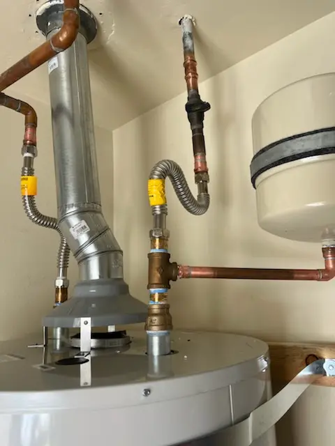 Water heater installation and plumbing repair in Northeast Midvale