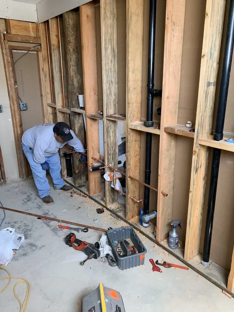 Commercial rough-in plumbing for Gas Line Repair in Northeast Midvale